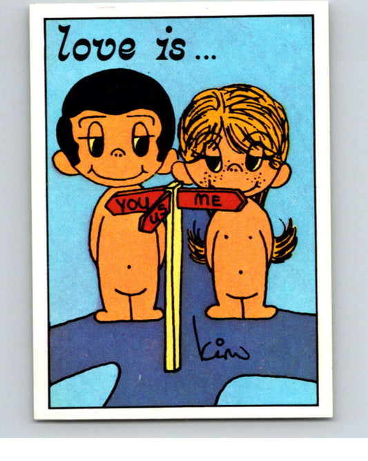 1977 Italy Panini Love Is... Albulm Sticker #107 -  V54835 Image 1