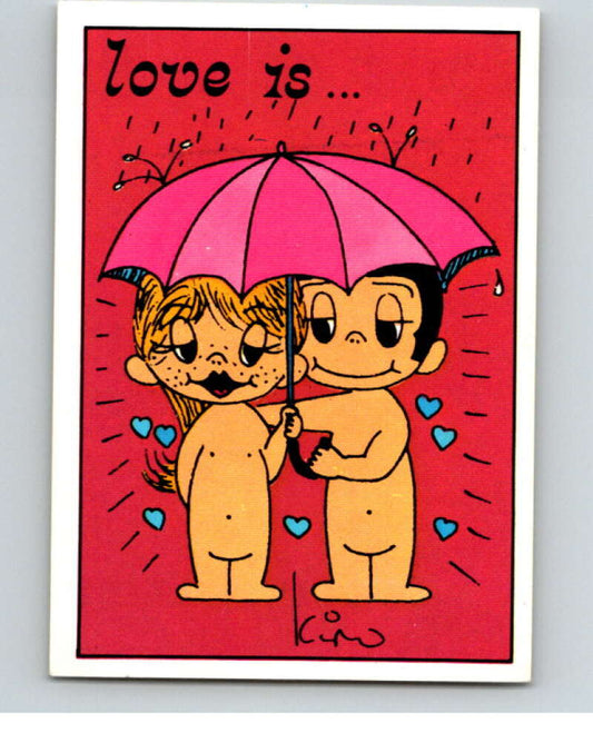1977 Italy Panini Love Is... Albulm Sticker #110 -  V54836 Image 1