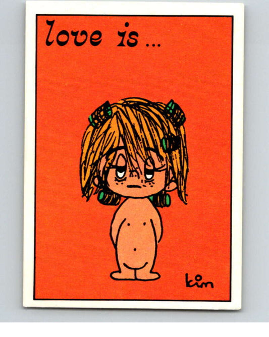 1977 Italy Panini Love Is... Albulm Sticker #112 -  V54838 Image 1