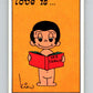 1977 Italy Panini Love Is... Albulm Sticker #114 -  V54840 Image 1