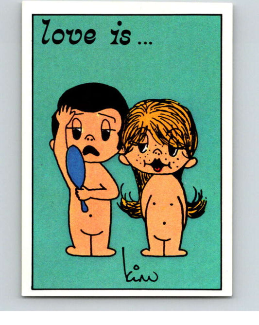 1977 Italy Panini Love Is... Albulm Sticker #119 -  V54845 Image 1