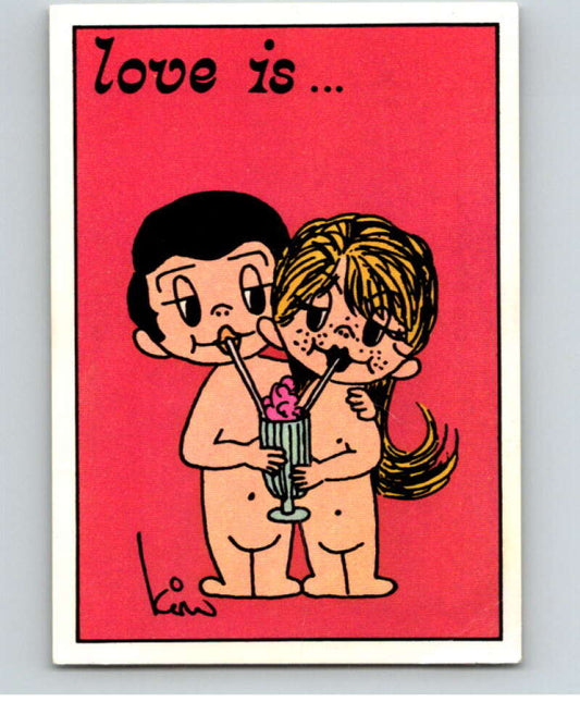 1977 Italy Panini Love Is... Albulm Sticker #120 -  V54846 Image 1