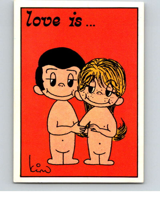 1977 Italy Panini Love Is... Albulm Sticker #122 -  V54848 Image 1