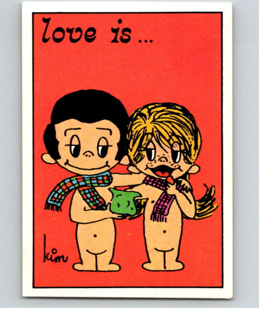 1977 Italy Panini Love Is... Albulm Sticker #128 -  V54851 Image 1