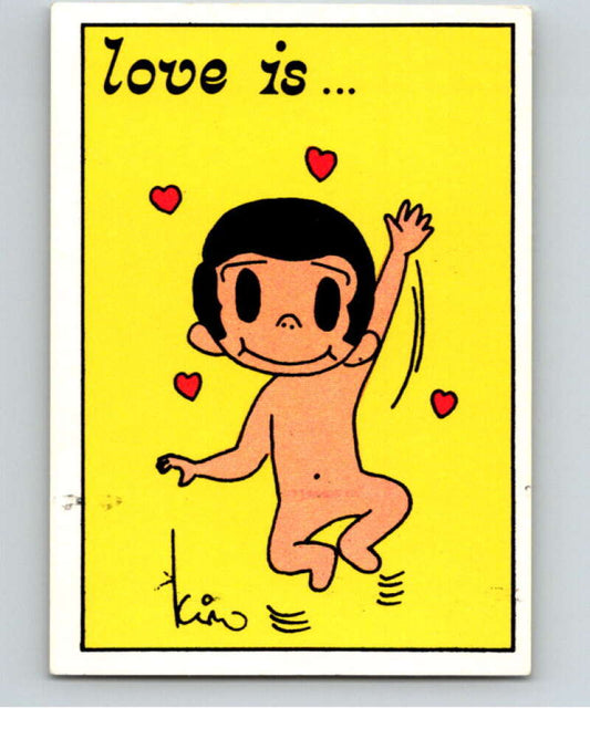 1977 Italy Panini Love Is... Albulm Sticker #131 -  V54853 Image 1