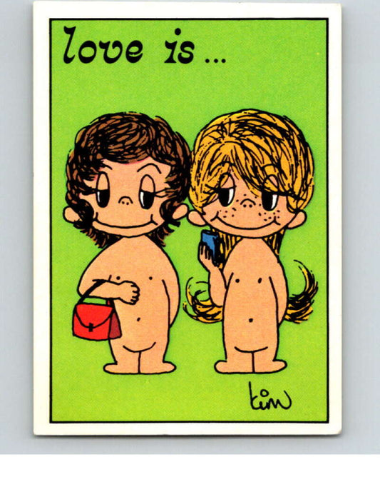 1977 Italy Panini Love Is... Albulm Sticker #146 -  V54861 Image 1