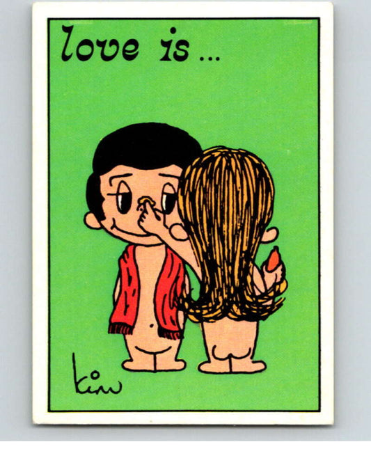 1977 Italy Panini Love Is... Albulm Sticker #157 -  V54866 Image 1