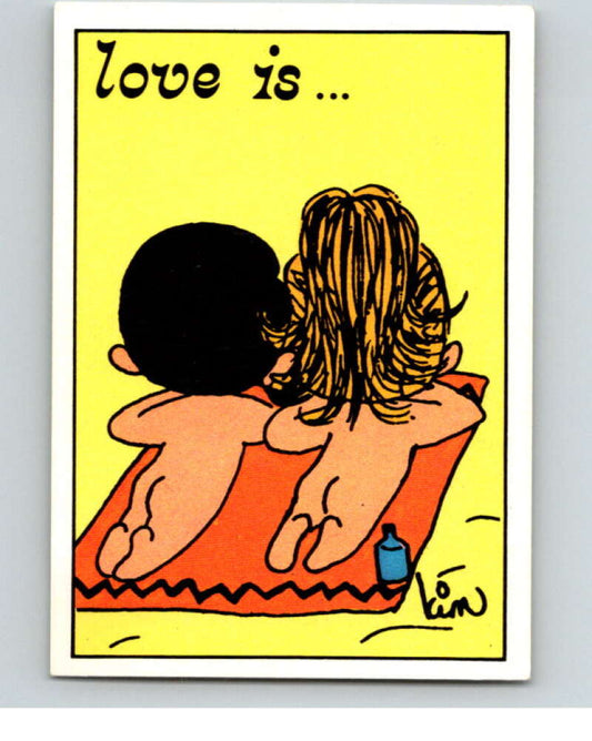 1977 Italy Panini Love Is... Albulm Sticker #160 -  V54868 Image 1