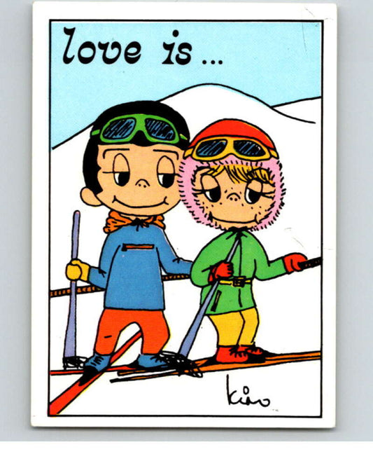 1977 Italy Panini Love Is... Albulm Sticker #163 -  V54870 Image 1