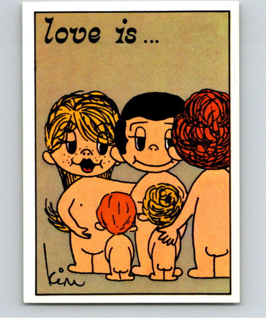 1977 Italy Panini Love Is... Albulm Sticker #167 -  V54872 Image 1