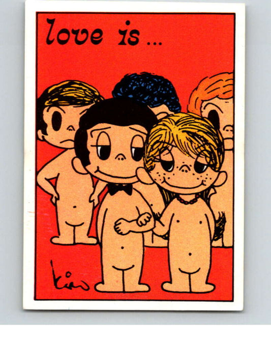 1977 Italy Panini Love Is... Albulm Sticker #172 -  V54875 Image 1