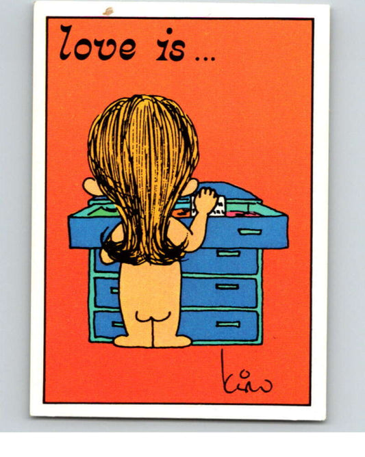 1977 Italy Panini Love Is... Albulm Sticker #192 -  V54884 Image 1