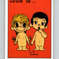 1977 Italy Panini Love Is... Albulm Sticker #197 -  V54886 Image 1