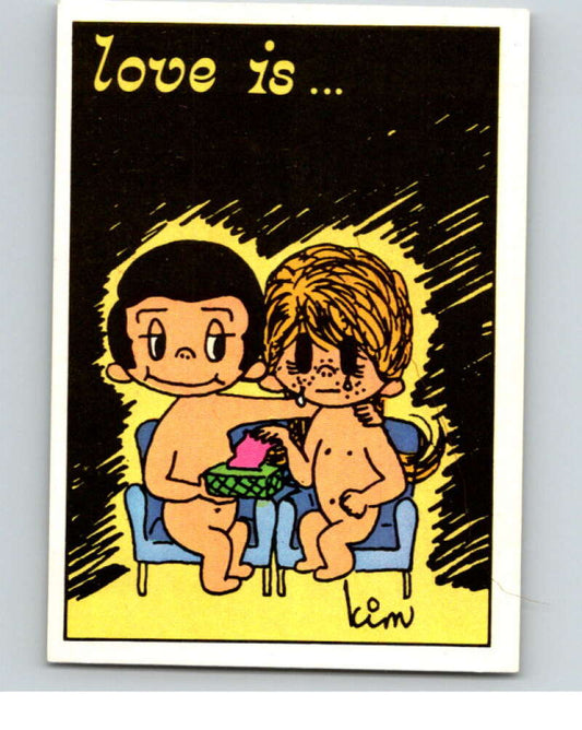 1977 Italy Panini Love Is... Albulm Sticker #198 -  V54887 Image 1