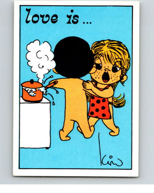 1977 Italy Panini Love Is... Albulm Sticker #200 -  V54889 Image 1