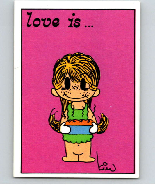 1977 Italy Panini Love Is... Albulm Sticker #201 -  V54890 Image 1