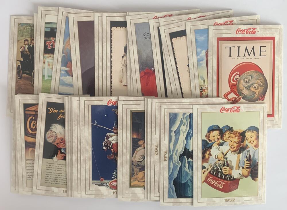 1993 The Coca-Cola Company Trading Card Lot of 44 -  VL59988 Image 1