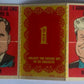 1963 Valentine Foldees #1 Eisenhower, Nixon, Kennedy  V54920 Image 2
