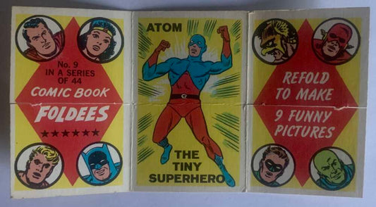1966 Topps Comic Book Foldees #9 Superhero, Gandhi, The Pooch  V54934 Image 1