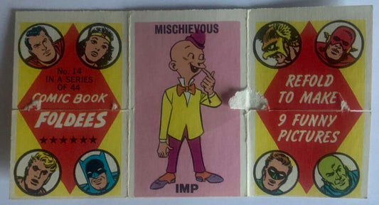 1966 Topps Comic Book Foldees #14 Imp, Marshall, Hot Rodder  V54936 Image 1