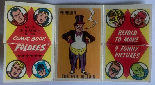 1966 Topps Comic Book Foldees #18 Evil Villain, Sailor, Arabia  V54937 Image 1