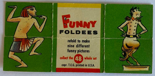 1948 Topps Funny Foldees #48 Ha HA HA, Tee Hee Hee!  V54948 Image 1