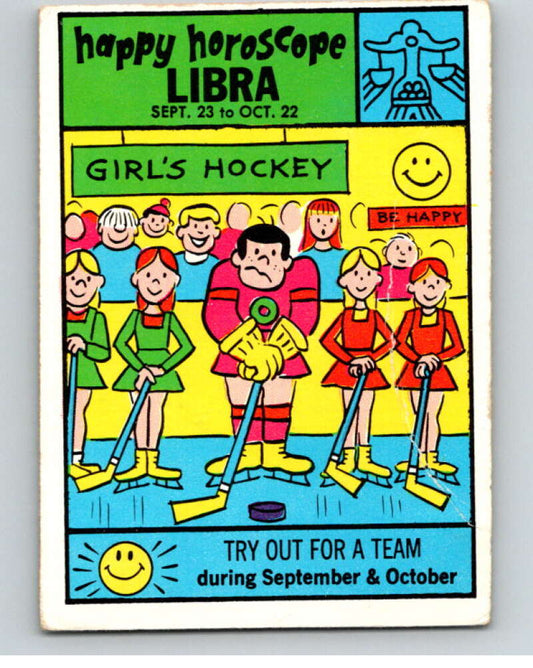 1972 Philadelphia Happy Horoscope Libra #41 Try Out For A Team  V54955 Image 1