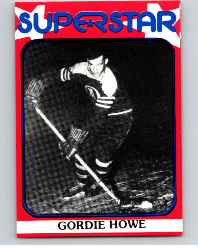 1982 TCMA Superstars Se Series #65 Gordie Howe  V54970 Image 1