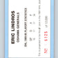 1990-91 Oshawa Generals Playoff Limited Card Eric Lindros 6125/12000 -  V54980 Image 2
