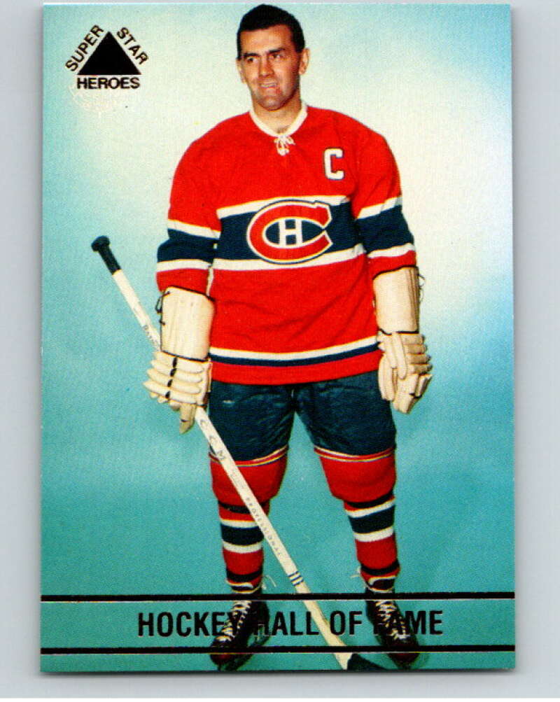 1992 Super Star Heroes Gold Foil Hall Of Fame Maurice Richard  V54994 Image 1