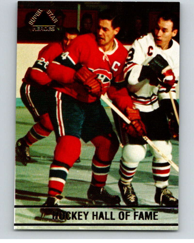 1992 Super Star Heroes Gold Foil Hall Of Fame Jean Beliveau  V54998 Image 1