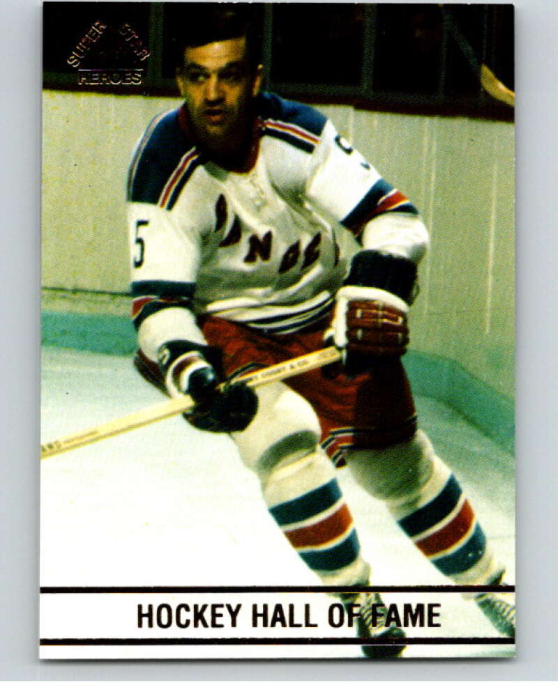1992 Super Star Heroes Gold Foil Hall Of Fame Boom Boom Geoffrion  V55002 Image 1