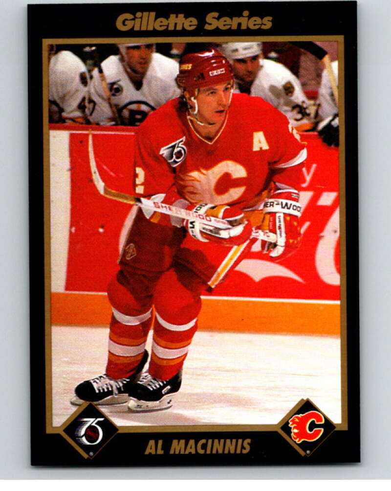 1991-92 Gillette Series Super Stars #7 Al MacInnis  V55084 Image 1