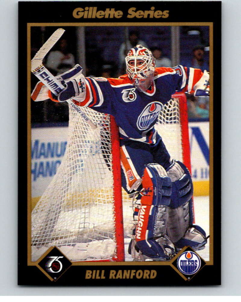 1991-92 Gillette Series Super Stars #9 Bill Ranford  V55085 Image 1