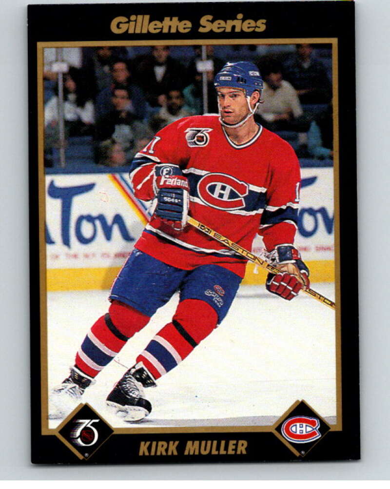 1991-92 Gillette Series Super Stars #21 Kirk Muller  V55092 Image 1