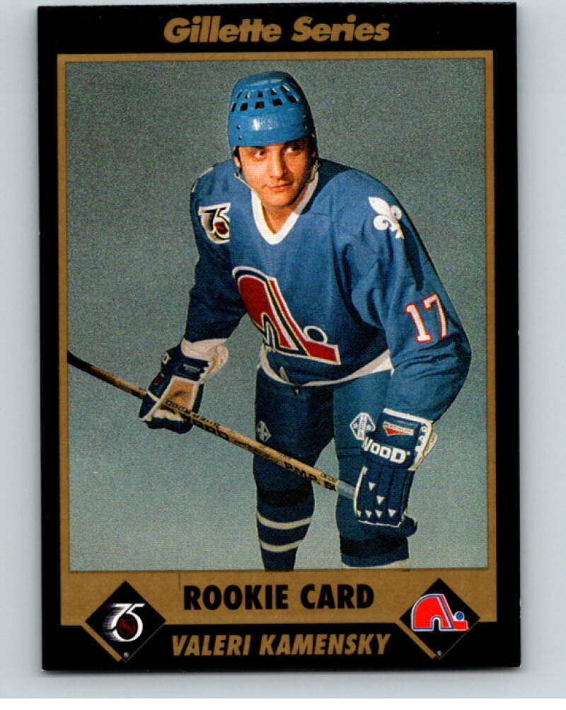 1991-92 Gillette Series Super Stars #30 Valeri Kamensky  V55104 Image 1