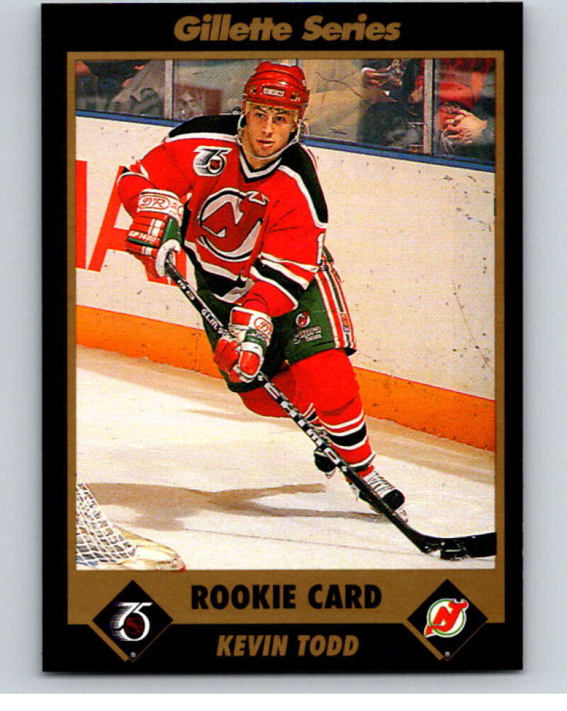 1991-92 Gillette Series Super Stars #40 Kevin Todd  V55110 Image 1