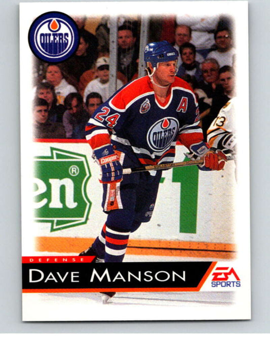 1994 EA Sports Hockey NHLPA '94 #43 Dave Manson  V55159 Image 1