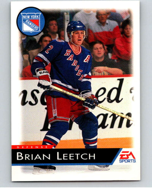 1994 EA Sports Hockey NHLPA '94 #85 Brian Leetch  V55204 Image 1