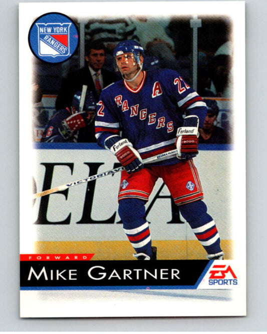 1994 EA Sports Hockey NHLPA '94 #89 Mike Gartner  V55206 Image 1