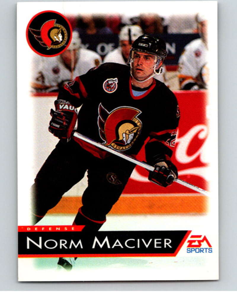 1994 EA Sports Hockey NHLPA '94 #91 Norm MacIver  V55207 Image 1