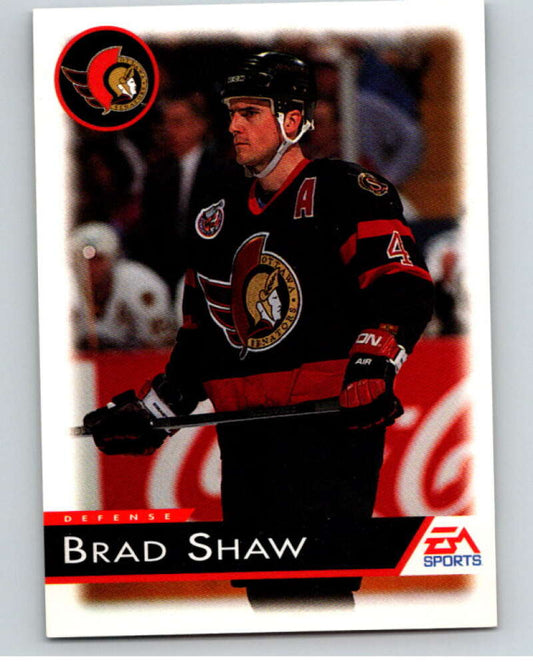 1994 EA Sports Hockey NHLPA '94 #92 Brad Shaw  V55210 Image 1