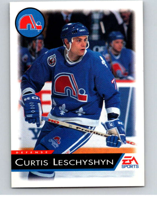 1994 EA Sports Hockey NHLPA '94 #110 Curtis leschyshyn  V55231 Image 1