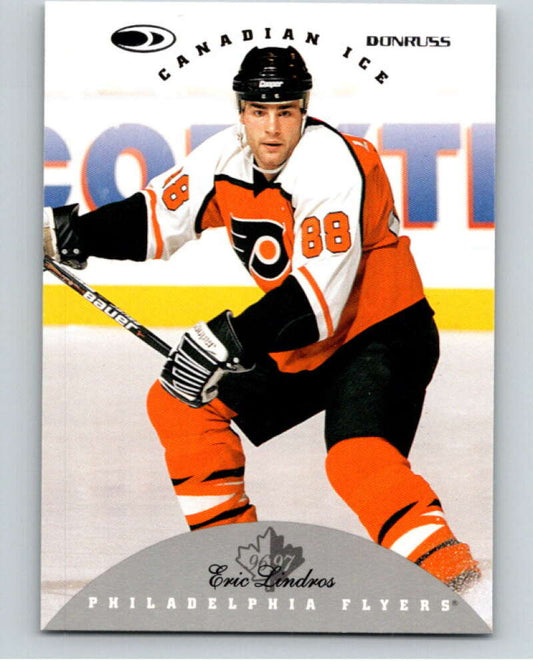 1996-97 Donruss Canadian Ice #7 Eric Lindros  Philadelphia Flyers  V55295 Image 1