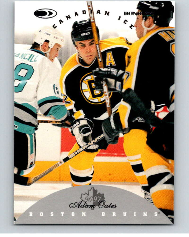 1996-97 Donruss Canadian Ice #8 Adam Oates  Boston Bruins  V55296 Image 1
