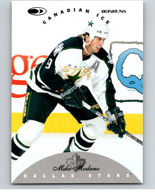 1996-97 Donruss Canadian Ice #25 Mike Modano  Dallas Stars  V55313 Image 1