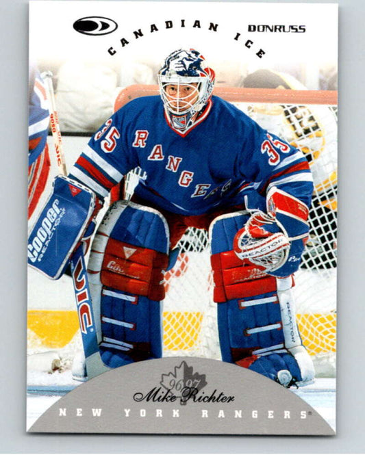 1996-97 Donruss Canadian Ice #26 Mike Richter  New York Rangers  V55314 Image 1