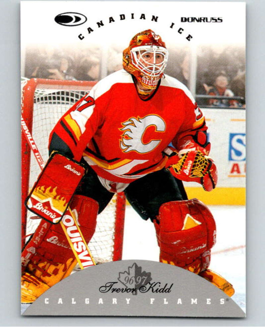 1996-97 Donruss Canadian Ice #37 Trevor Kidd  Calgary Flames  V55325 Image 1