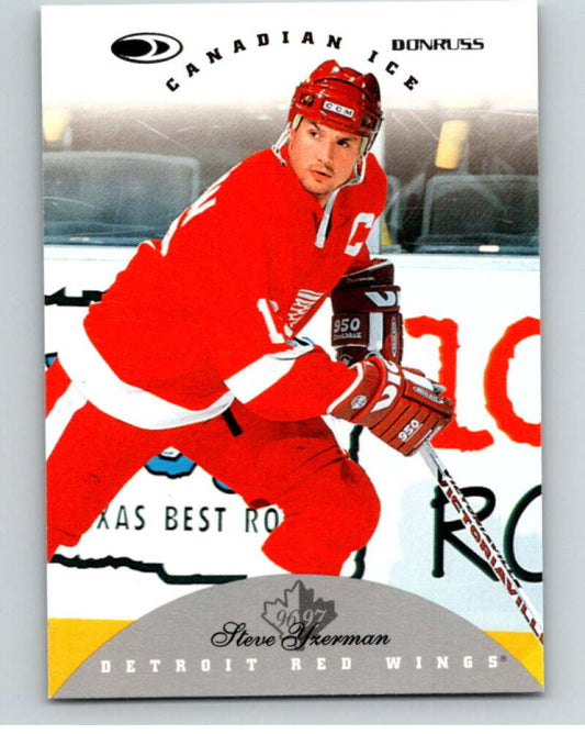 1996-97 Donruss Canadian Ice #39 Steve Yzerman  Detroit Red Wings  V55327 Image 1