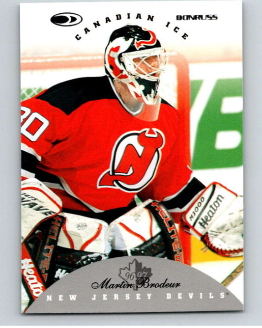 1996-97 Donruss Canadian Ice #46 Martin Brodeur  New Jersey Devils  V55334 Image 1